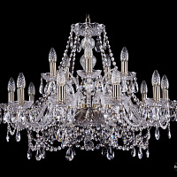 Хрустальная подвесная люстра Bohemia IVELE Crystal 1411/10+5/240/Pa