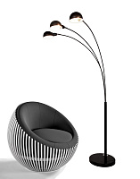 Торшер Lumina Deco WALLSCOT LDF 8801-3 BK