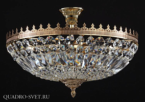 Люстра потолочная Maytoni Tiara DIA500-CL-40-06-G