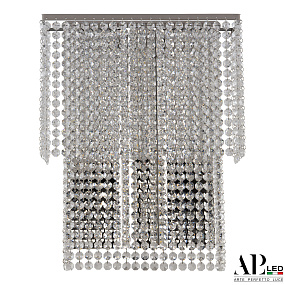 Бра хрустальное светодиодное APL LED Rimini S500.B3.35-45.A.4000