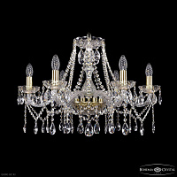 Хрустальная подвесная люстра Bohemia IVELE Crystal 1413/6/220 G