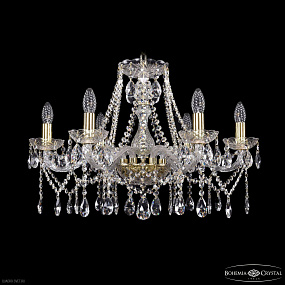 Хрустальная подвесная люстра Bohemia IVELE Crystal 1413/6/220 G