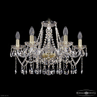 Хрустальная подвесная люстра Bohemia IVELE Crystal 1413/6/200 G
