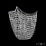 Бра с хрусталем Bohemia IVELE Crystal 77081B/34 Ni