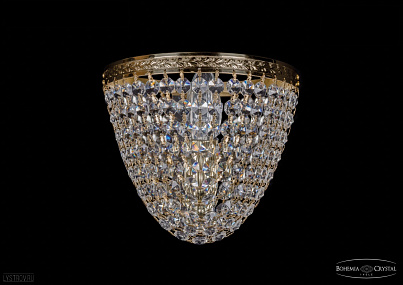 Бра хрустальное Bohemia IVELE Crystal 1925/1W/G