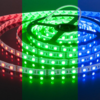 Лента светодиодная Elektrostandard 60Led 14,4W IP20 мульти (5050 12V 60Led 14,4W IP20 RGB)