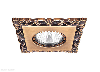 Встраиваемый светильник Donolux N1563-Deep bronze