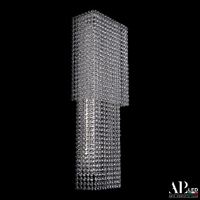 Бра хрустальное светодиодное APL LED Sicilia SH500.B3.25-70.A.Ni.4000