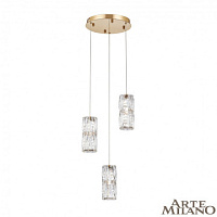 Подвесной светодиодный светильник Arte Milano 310111/D300/3 GD