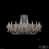 Большая хрустальная люстра Bohemia IVELE Crystal 1402/20/400 G K777
