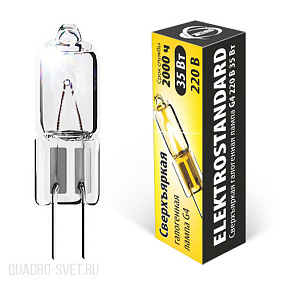 Лампа галогенная Elektrostandard G4 220V35W сверхъяркая (BХ106)