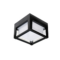 Уличный настенный светодиодный светильник Arte Lamp A6406PF-1BK