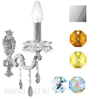 Бра (crystal AB, Topaz, lt topaz) Donolux Divo A1.120/1AB/7/10