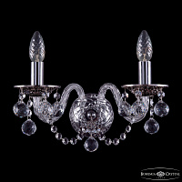 Бра хрустальное Bohemia IVELE Crystal 1600/2/NB/Balls