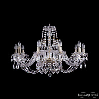 Хрустальная подвесная люстра Bohemia IVELE Crystal 1406/10/300/Pa