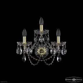 Бра хрустальное Bohemia IVELE Crystal 1402B/2+1/160/XL G