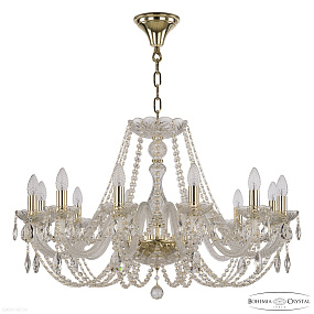 Хрустальная подвесная люстра Bohemia IVELE Crystal 101/12/300 G