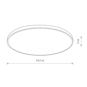 Светодиодный потолочный светильник Nowodvorski Agnes Round Led 8188