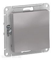 Выключатель 1-клавишный Schneider Electric ATLASDESIGN ATN000311, скрытый монтаж, алюминий