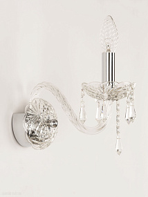 Бра хрустальное Bohemia IVELE Crystal 104B/1/165 Ni