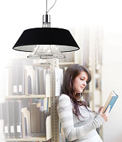 Подвесной светильник Lumina Deco ALVARRESS LDP 9175-3 BK