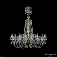 Большая хрустальная люстра Bohemia IVELE Crystal 1402/20/460/XL-146 G