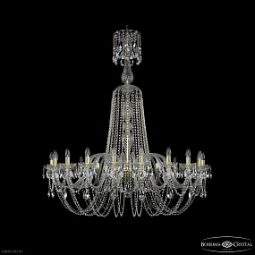 Большая хрустальная люстра Bohemia IVELE Crystal 1402/20/460/XL-146 G