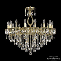 Подвесная хрустальная люстра Bohemia Ivele Crystal Verona 72302/16/300 B GB