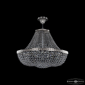 Хрустальная подвесная люстра Bohemia IVELE Crystal 19283/H1/55IV Ni