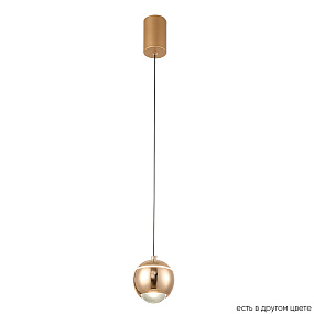 Подвесной светодиодный светильник Crystal Lux CARO SP LED GOLD