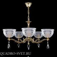 Люстра подвесная ARTGLASS SAFFIRA V. POLISHED CE