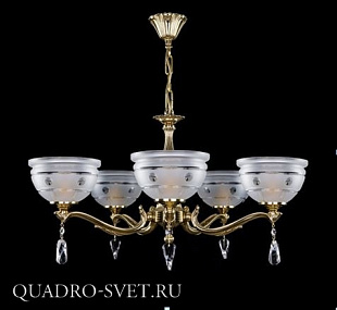 Люстра подвесная ARTGLASS SAFFIRA V. POLISHED CE