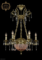 Хрустальная подвесная люстра Bohemia Art Classic 31.51.6.CK125SP.250SP.G.Sp.Amber.White.1D