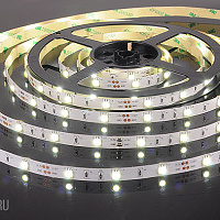 Лента светодиодная 30Led 7,2W IP20 6500K холодный белый (5050 12V 30Led 7,2W IP20) Elektrostandard 5