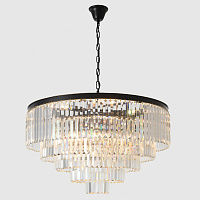 Подвесная хрустальная люстра Crystal Lux MAXIME SP13 BLACK