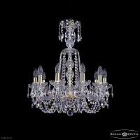 Хрустальная подвесная люстра Bohemia IVELE Crystal 1402/10/195/XL-64 G