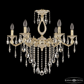 Подвесная хрустальная люстра Bohemia Ivele Crystal Verona 72302/6/210 B GW