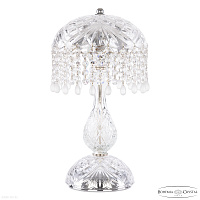 Хрустальная настольная лампа Bohemia IVELE Crystal 14781L1/22 Ni V0300