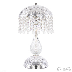 Хрустальная настольная лампа Bohemia IVELE Crystal 14781L1/22 Ni V0300