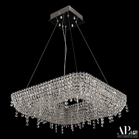 Хрустальная подвесная светодиодная люстра APL LED Sicilia SH504.0.50.B.Ni.4000
