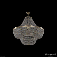 Большая хрустальная люстра Bohemia IVELE Crystal 19091/H1/100IV G