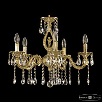 Подвесная хрустальная люстра Bohemia Ivele Crystal Florence 71401/5/175 A G FA10S
