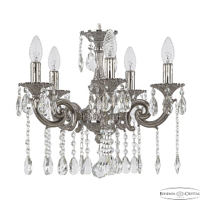 Подвесная хрустальная люстра Bohemia Ivele Crystal Verona 72117/5/125 A Ni