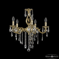 Подвесная хрустальная люстра Bohemia Ivele Crystal Verona 72401/5/175 B G FA5S