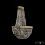 Бра с хрусталем Bohemia IVELE Crystal 19322B/H2/25IV G