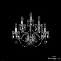 Бра хрустальное Bohemia IVELE Crystal 1402B/2+2+1/195/XL Ni