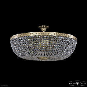 Большая хрустальная люстра Bohemia IVELE Crystal 19111/90IV G