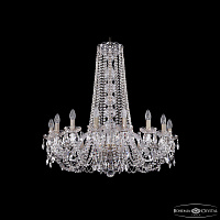 Хрустальная подвесная люстра Bohemia IVELE Crystal 1402/16/300/h-90/Pa