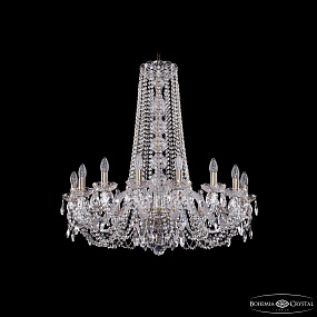 Хрустальная подвесная люстра Bohemia IVELE Crystal 1402/16/300/h-90/Pa