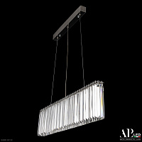 Большая хрустальная светодиодная люстра APL LED Sicilia SH08.90.A.Ni.4000